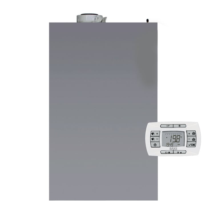 Caldaia Baxi Luna Air 24 a condensazione camera stagna 20 kW a incasso o da esterno metano e gpl