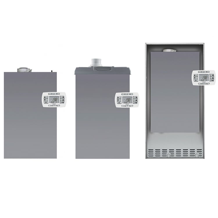 Caldaia Baxi Luna Air 24 a condensazione camera stagna 20 kW a incasso o da esterno metano e gpl