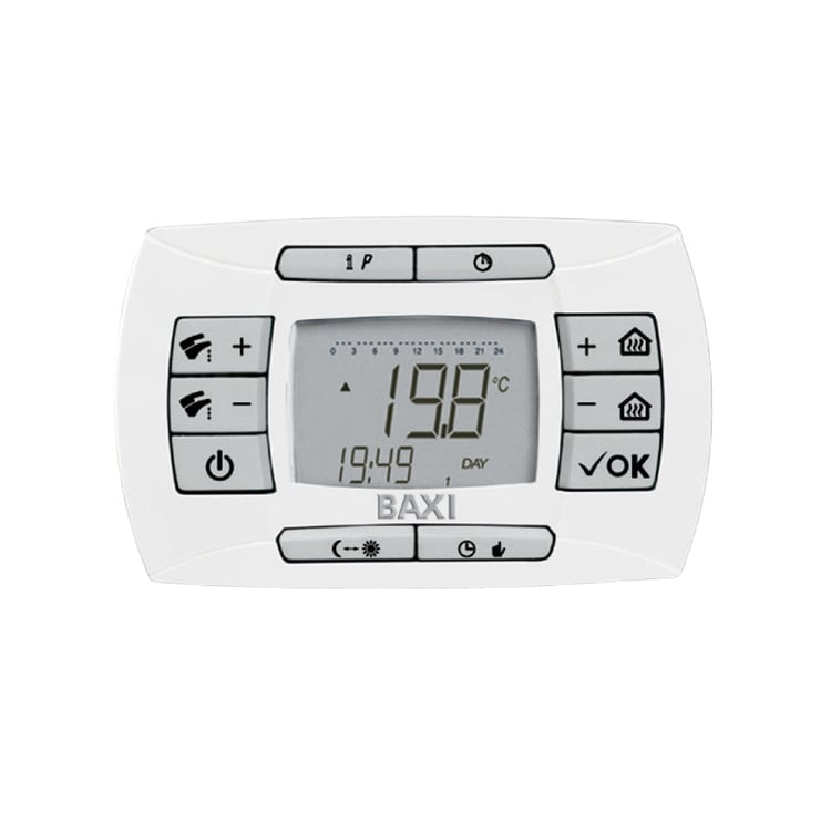 Caldaia Baxi Luna Air 24 a condensazione camera stagna 20 kW a incasso o da esterno metano e gpl