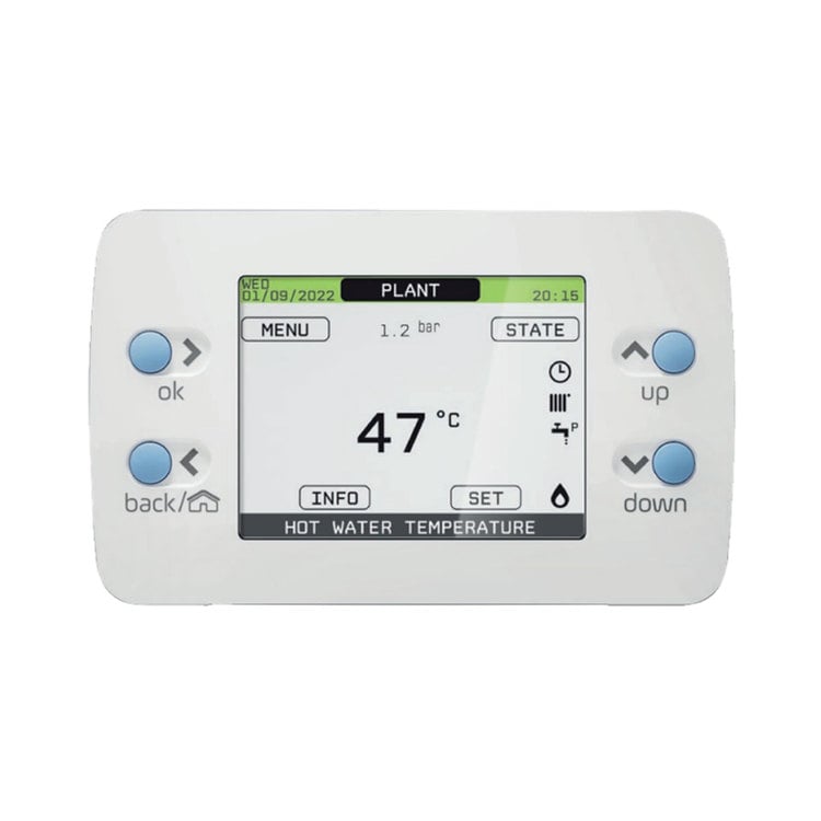 Caldaia Beretta METEO X 30 C a condensazione camera stagna 24 kW metano con comando REC10 MH