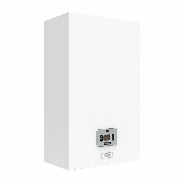 Caldaia Ferroli Theta 24 C a condensazione 20 kW camera stagna metano/gpl con kit scarico fumi sdoppiato