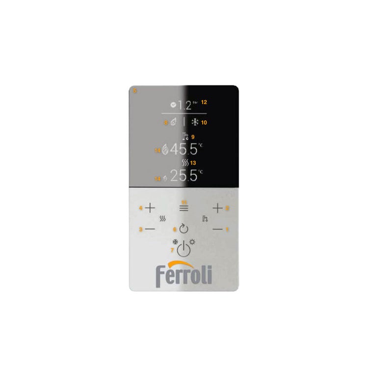 Caldaia a condensazione Ferroli Bluehelix HiTech RRT 28 C 24 kW camera stagna metano gpl aria propanata