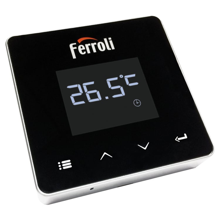 Caldaia a condensazione Ferroli Bluehelix Maxima 28 C + Comando Remoto Connect 24 kW camera stagna metano gpl